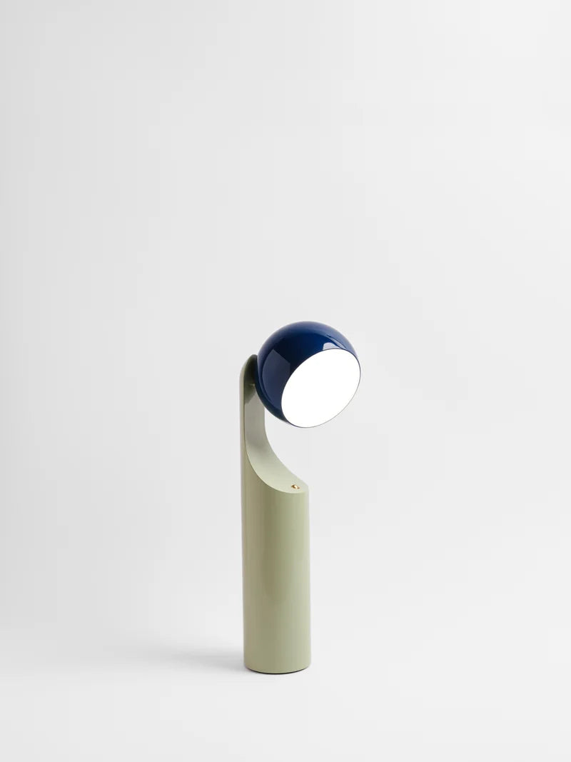 Mono Portable Reading Lamp - Royal Blue/Mint