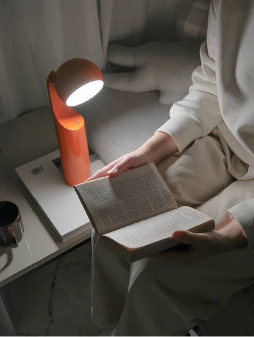 Mono Portable Reading Lamp - Tangerine