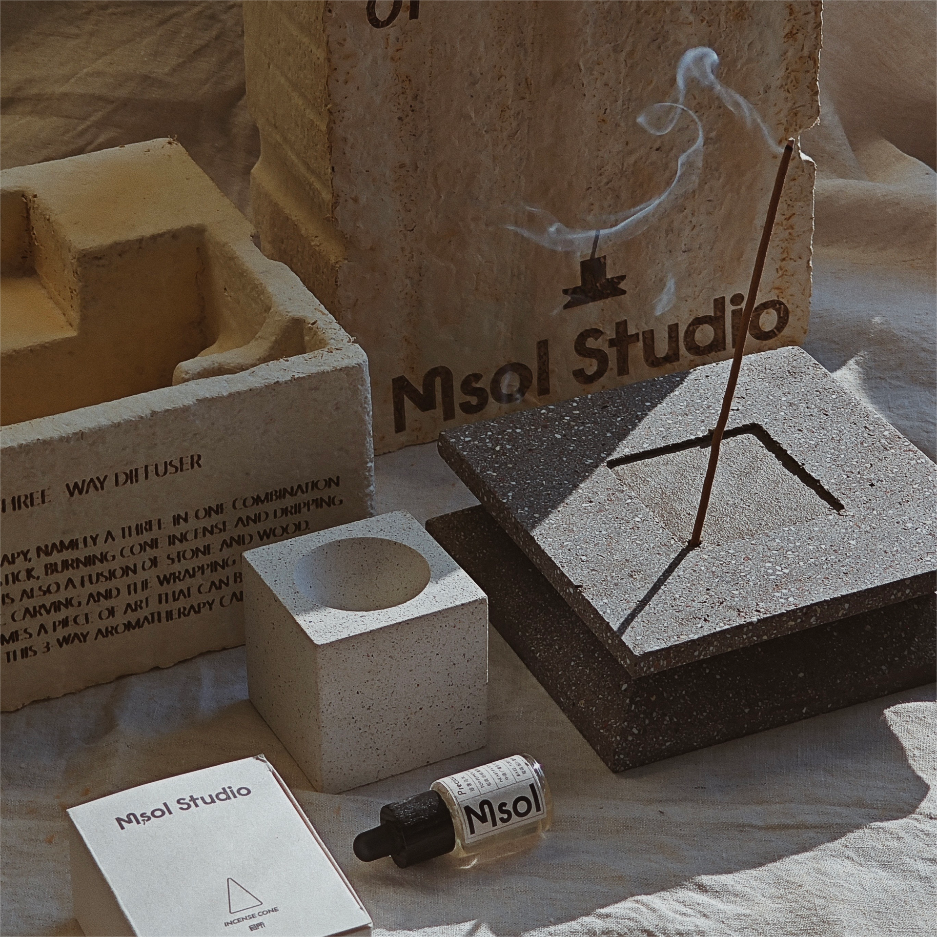 Recyclable · 3-ways Diffuser