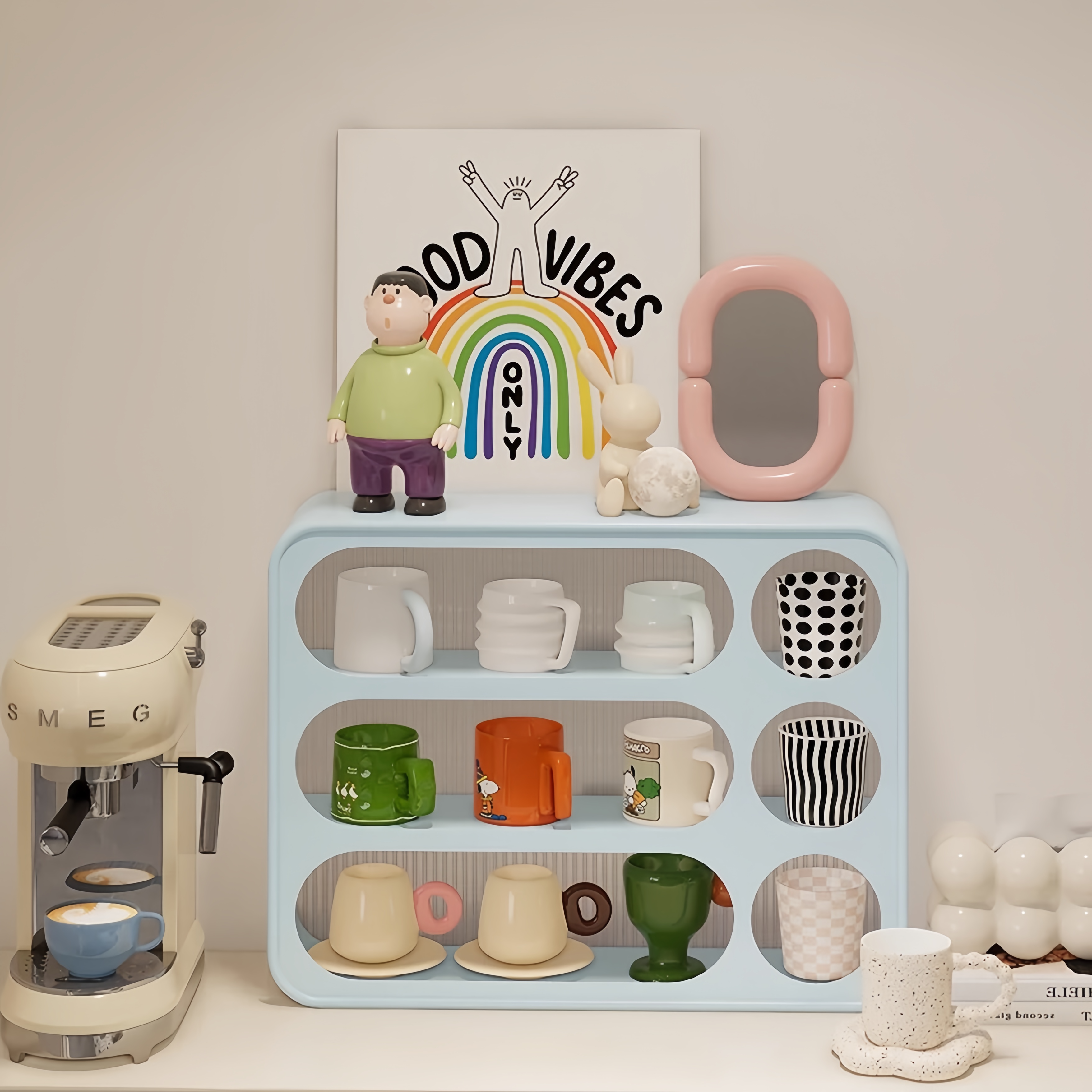 Dopamine Cup Shelf - Blue