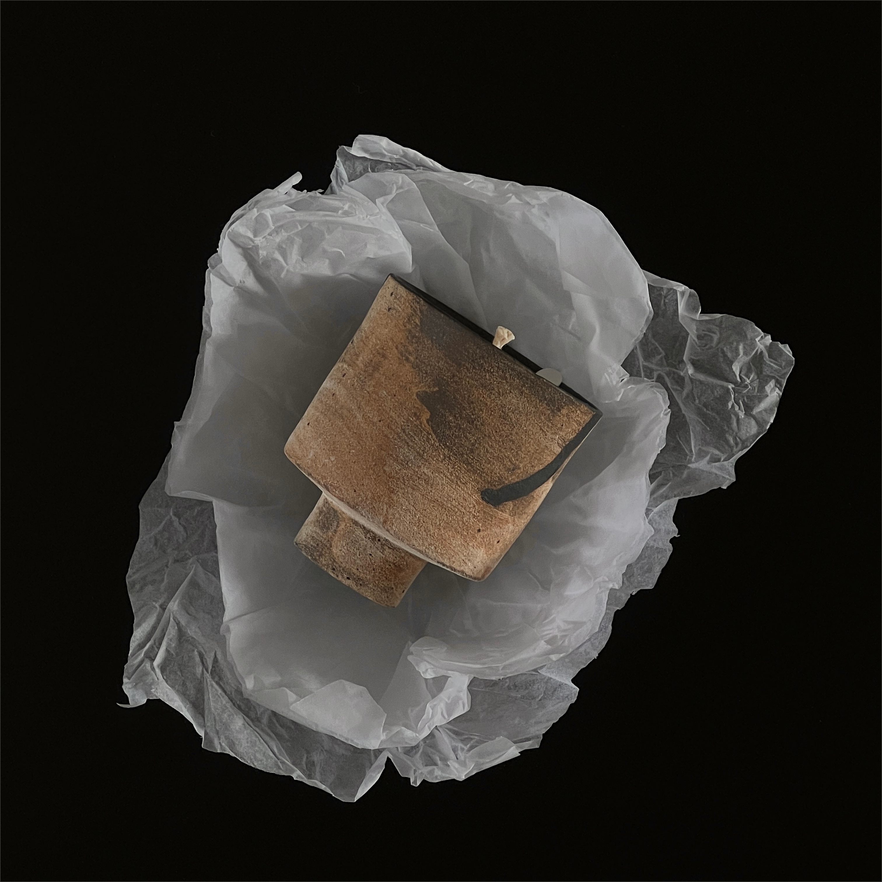 Stop Cup Candle - Brown