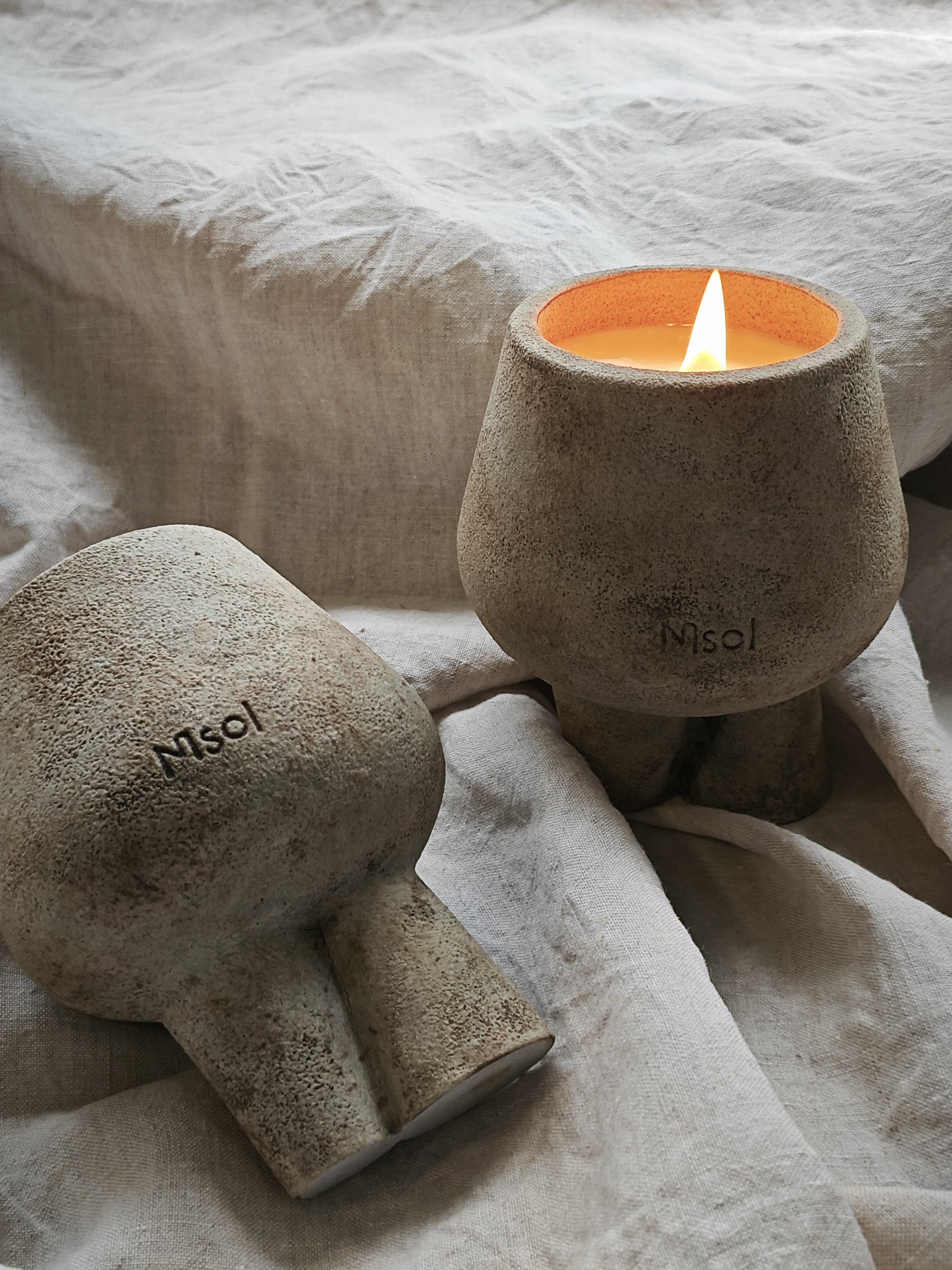 フェズー002（Fezzou002）隕石 アングライト State Candle - Musk Black – Lezi Haus